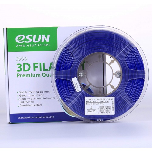 Esun 1.75 mm Mavi ( Blue ) PETG Filament 1000Gr