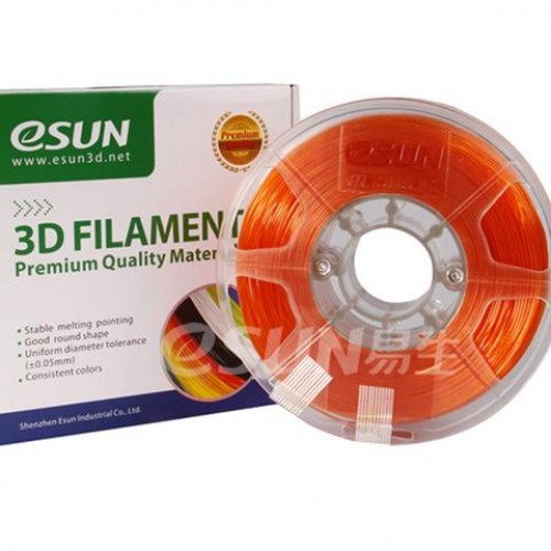 Esun 1.75 mm Turuncu ( Orange ) PLA Plus Filament 1000Gr