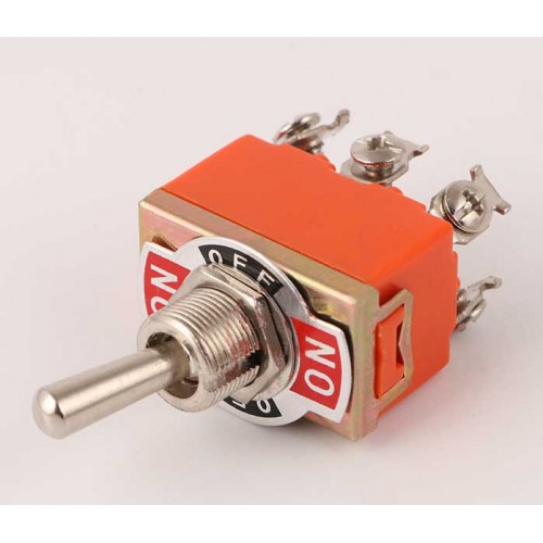 6 Pin On-Off-On Toggle Switch HD158