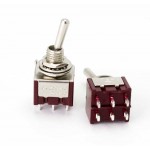 6 Pin On-Off Toggle Switch HD144