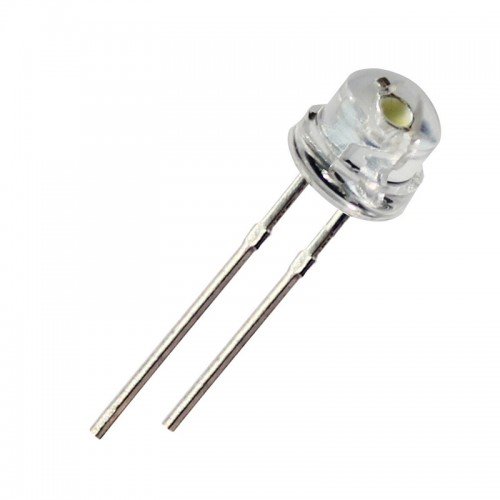 Mantar Led 4,8MM Şeffaf Sarı