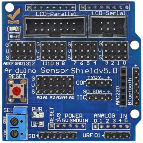 Arduino Sensor Shield V5.0 Yeni Model