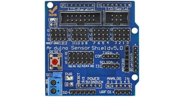 Arduino Sensor Shield V5.0 Yeni Model