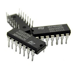 74HC595 - (  8-bit serial-in, serial or parallel-out shift register )