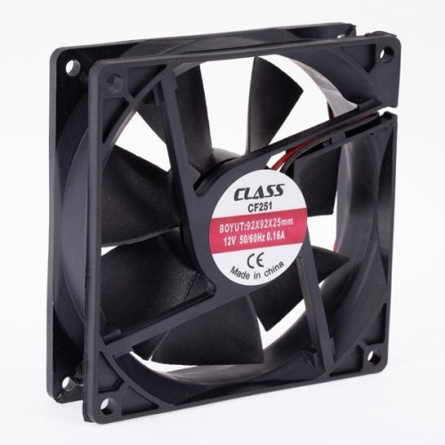 92x92x25 DC 12 Volt Fan