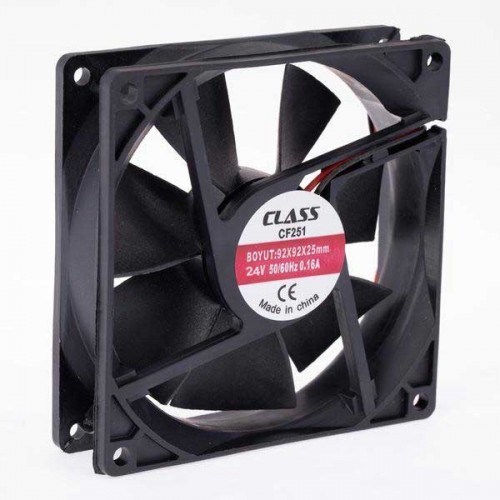 92x92x25 DC 24 Volt Fan