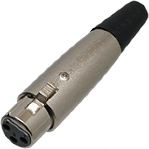 Cannon XLR jak 3 Pin kablo tipi dişi