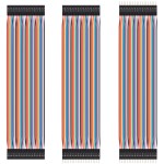 Dupont kablo - 3 set 20 cm 40 pin Erkek - Erkek Dişi - Dişi Dişi - Erkek