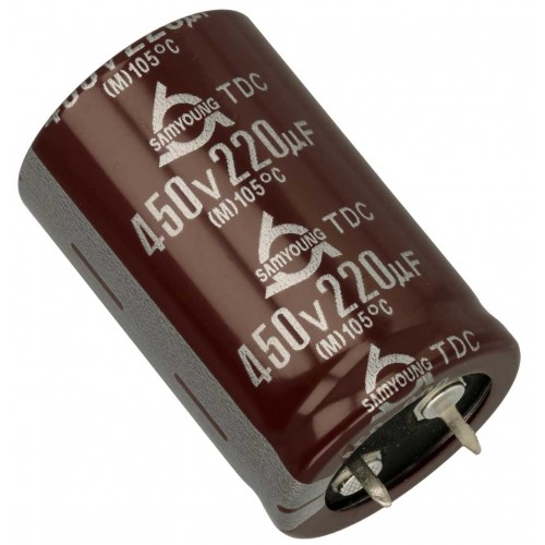 220UF 450V Kondansatör