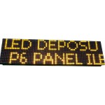 P6 Sarı İç Mekan Led Panel