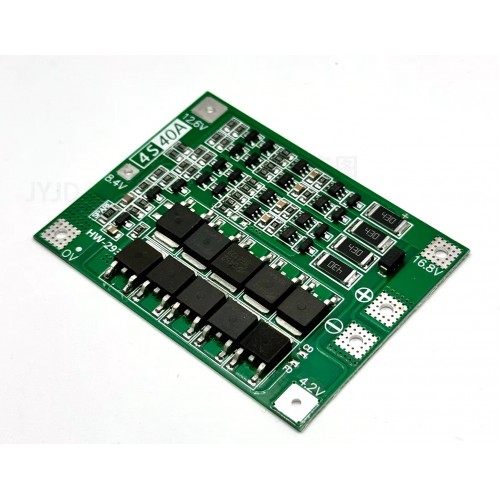 4S 40A Lityum Batarya BMS Kartı 