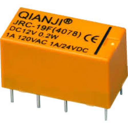 12 Volt telekom röle QIANJI JRC-19F